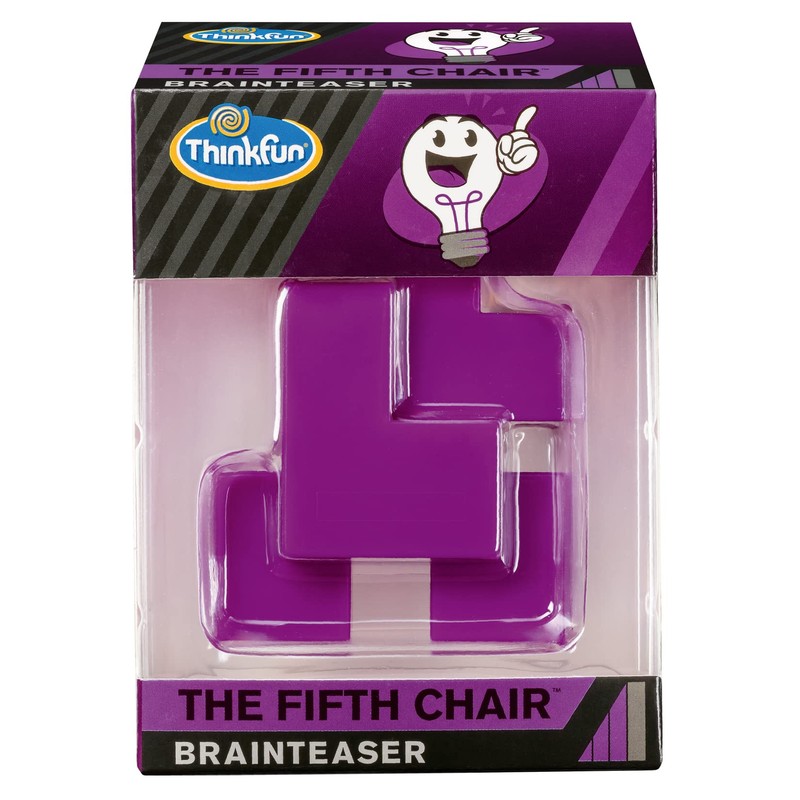 ThinkFun Pocket Brainteasers - Fifth Chair Game and STEM Toy