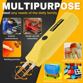 Snblzhef Handheld Welder Wireless Plastic Welding Machine for Plastic Nylon PE Repairing Machine Car Bumper Repair Tools Yellow