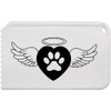 Azeeda 'Paw Print Angel Heart' Plastic Ice Scraper (IC00041378)