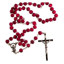Rosary Scented Rose Petal Padre Pio Rosary.Saint Padre Pio (Pius) of Pietrelcina, O.F.M. Cap