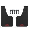 XUKEY Carbon Pattern Universal Fender Mud Guards Mud Flaps Black