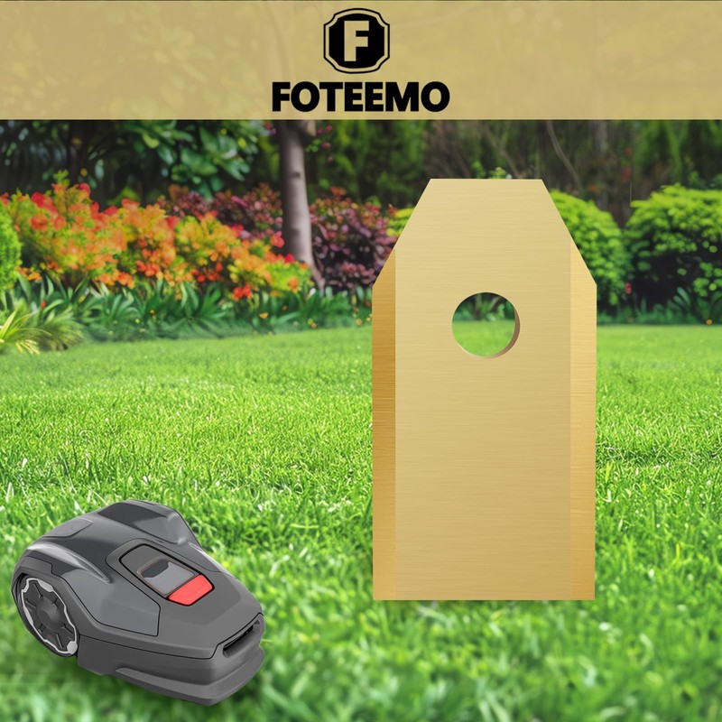 Robotic Lawnmower Blades Titanium, Robotic Lawnmower Blades Compatible with Husqvarna,