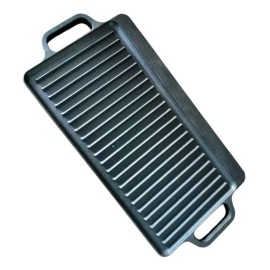 Mainstays Parrilla Reversible Hierro Fundido Asar Sarten