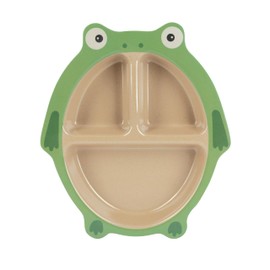 Nuby Rice Husk Plate - Eco-Friendly Tableware - 100% Compostable and Biodegradable - 6+ Months