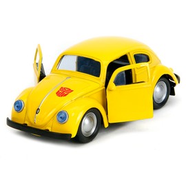 DCD for Volkswagen Beetle for Bumblebee Yellow 1/32 Scale Diecast Model Car Series for Hollywood Rides by Jada Inspired by