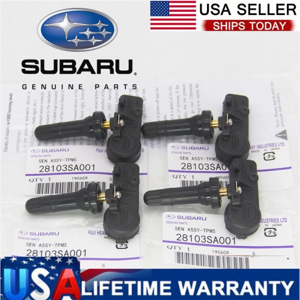 OEM 4X Genuine OEM TPMS Tire Pressure Sensors 28103SA001 28103AJ00A