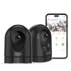 faleemi 2K Pan/Tilt Indoor WiFi Security Camera with Motion Detection