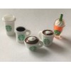 Unbranded Set of 10 Mini Starbuck's Drinks