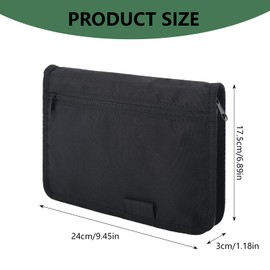 Car Registration & Insurance Holder, Glove Box Compartment Organizer Bag