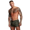 TONLEN - Traje de baño deportivo para hombre, con bolsillos