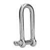 Long D Shackle 304 Stainless Steel Straight Anchor Screw Pin