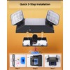 Sunco Emergency Light LED Fixture with Lights Battery Backup [Luces