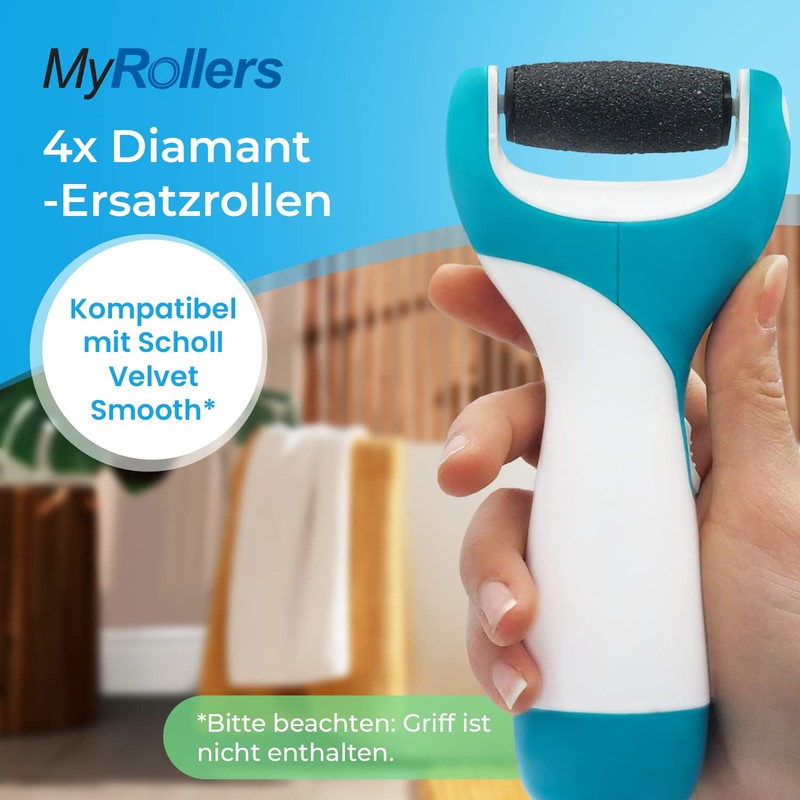 My Rollers Mineral Ersatzrollen - kompatibel mit allen gängigen elektrischen