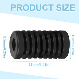 EIHI Pack of 3 motorcycle gear levers, motorcycle shoe protection, shoe protection, motorcycle, gear lever, for most motorcycles and motorcycles, black