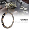 40mm Diameter Watch Bezel Insert Ring Clear Scale Luminous Ceramic