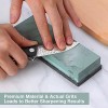 KEENBEST Actual Grit Premium Material Sharpening Stone 2 Side 400/1000
