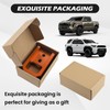 TECHPICCO Front Tow Hooks Covers for Tacoma 2024-2026/4Runner 2025-2026, Car