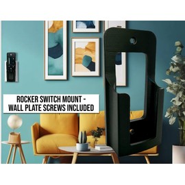 Wall Holder Mount for Home Decorators Ceiling Fans Model TR198A TR198B UC7225T HD3 TR222A 7225T CHQ7225T 2AQZU-18012 KUJCE10308 RRTR198B Celene 62in and Other Universal Controllers (Rocker Switch)