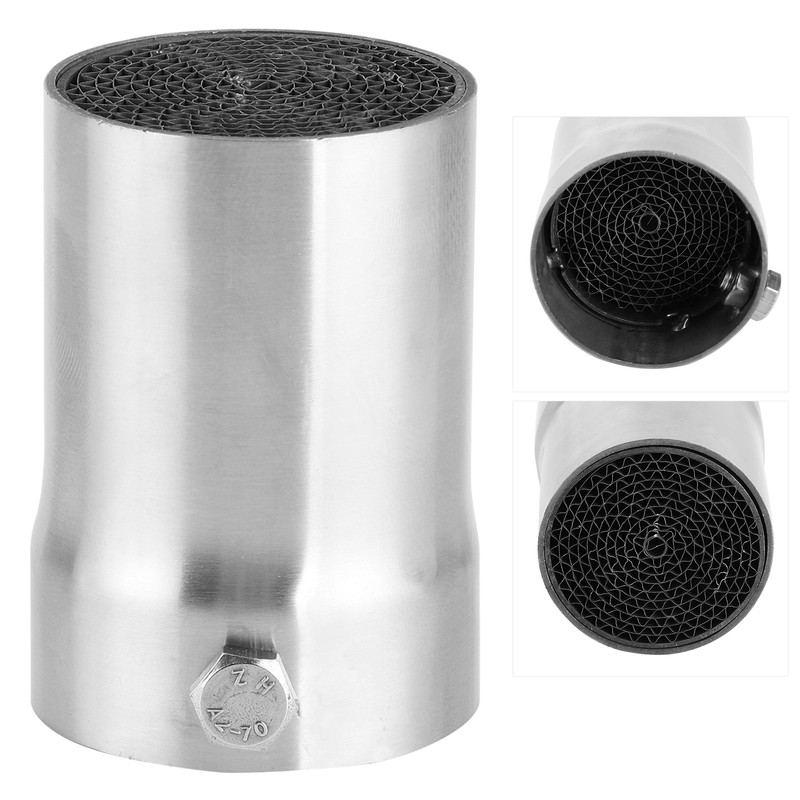 Exhaust Pipe Silencer General Motorcycle DB Killer Muffler Valve Stainless
