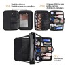 Estuche De Maquillaje De Viaje Profesional Con Divisores Xl