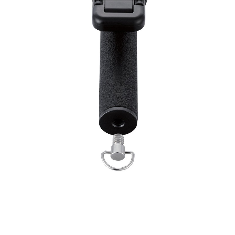 Elecom P-SSBBK Selfie Stick, Bluetooth, With Remote Control, Black