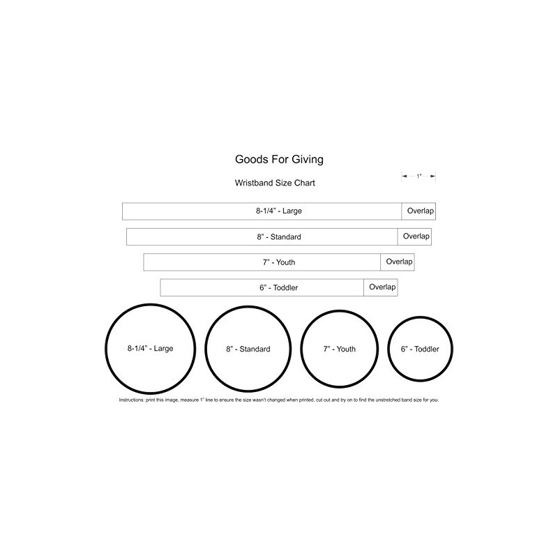 Goods For Giving Nut Allergy ID Bracelet Wristband - Red