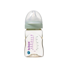 b.box PPSU Breastfed Baby Bottle, Sage, 180 ml Capacity