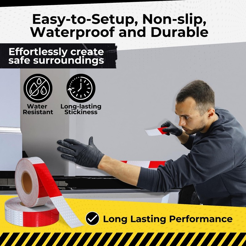 DOT C2 Reflective Tape 2IN x 200 FT - Outdoor