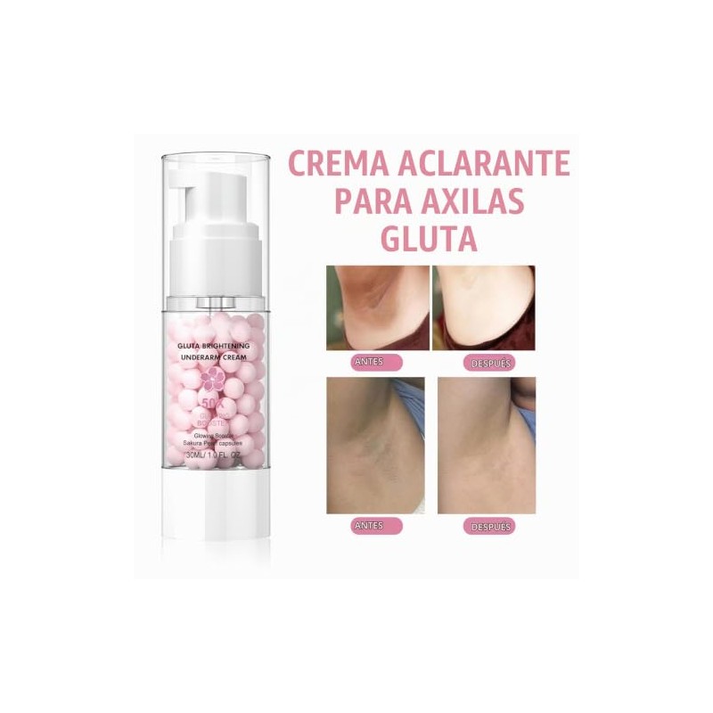 piezas de crema iluminadora potenciadora de glutamato, crema iluminadora para
