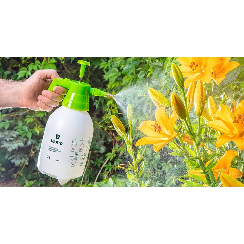 VERTO 2 Litre Hand Pressure Sprayer - Pressure from 2