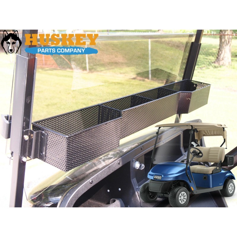 Huskey Golf Cart Front Basket Dash Storage / Tray Organizer