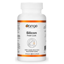 Orange Naturals - Silicon Fresh Look - 30 Caps - 100% Soluble Silicon from Nova Scotian Quartz