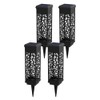 Koda Solar Mosaic Square Bollard Light (4-Pack)