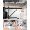 Adiding LED Garage Ceiling Light, 4 Pack 40000Lm Bright Screw