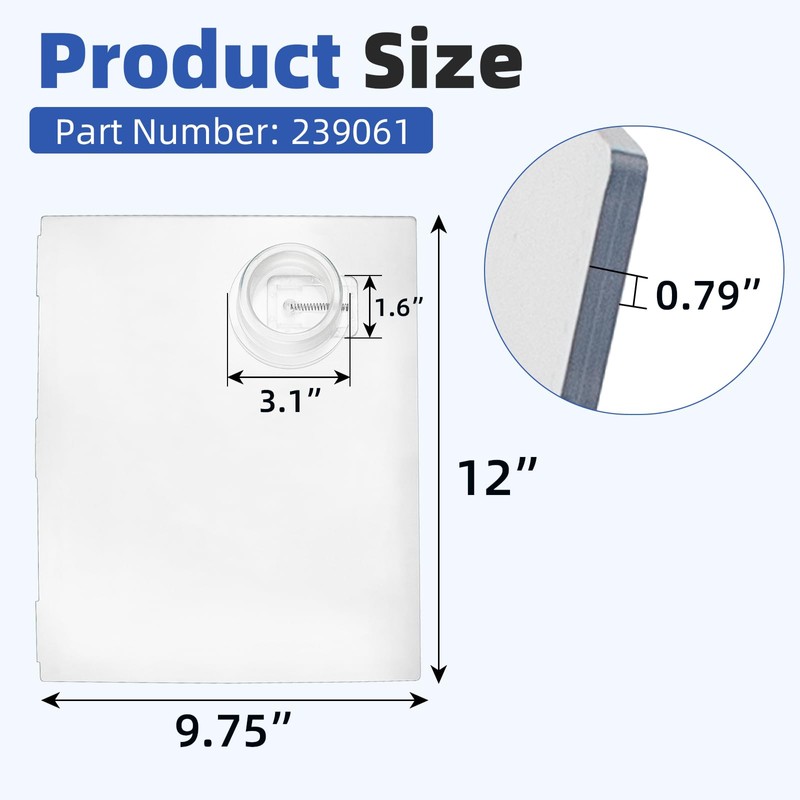 RV Screen Door Slider Panel 239061 Fits Most Popular RV