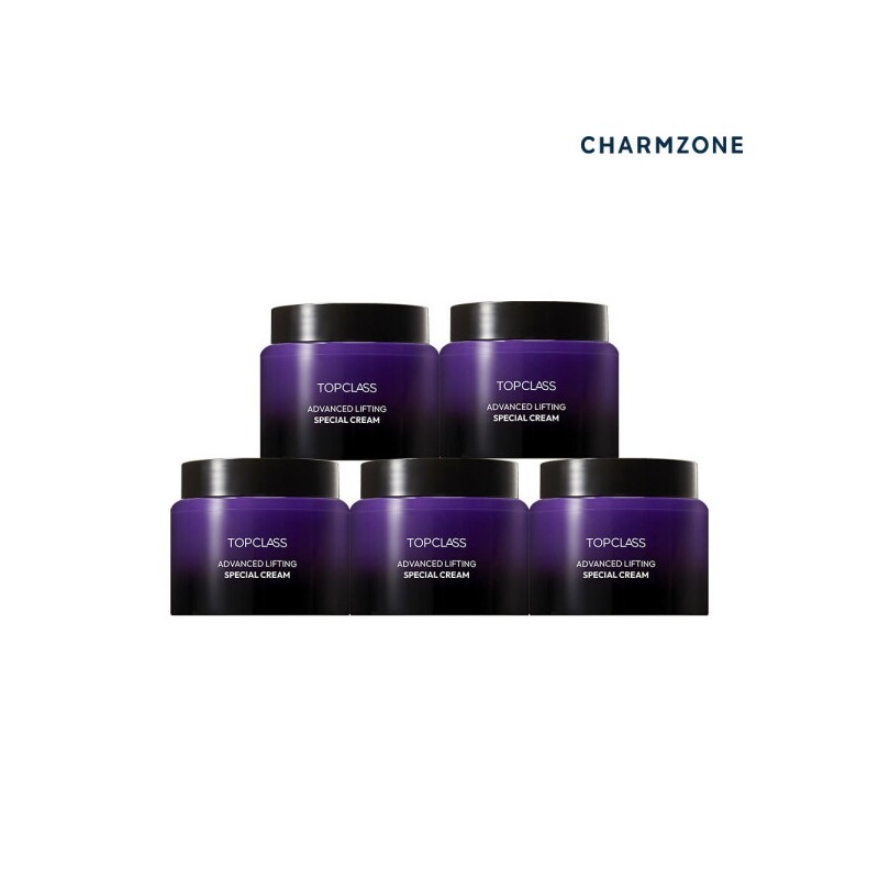 Charmzone 참존 탑클래스 8세대 어드밴스드 리프팅 스페셜크림 100ml (수분/젤크림) 5개
