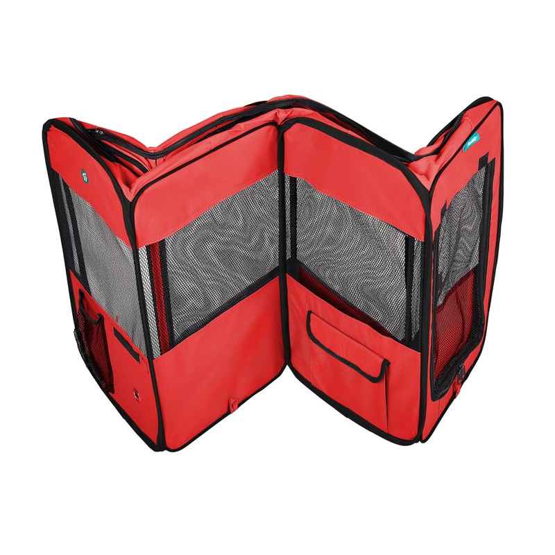 Pawdle Deluxe Premium Pet Dog Playpen Portable Soft Dog Exercise