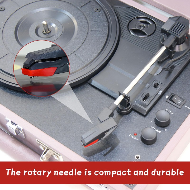 Record Player Needle,5 pcs Record Player Needle Replacement,Turntable Replacement Needle