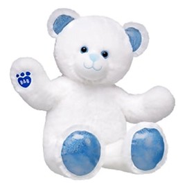 Build-A-Bear Workshop Snow Hugs Bear White 17" STUFFED