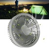 2 in 1 Desktop Fan ABS PP 4000mah 3 Gears