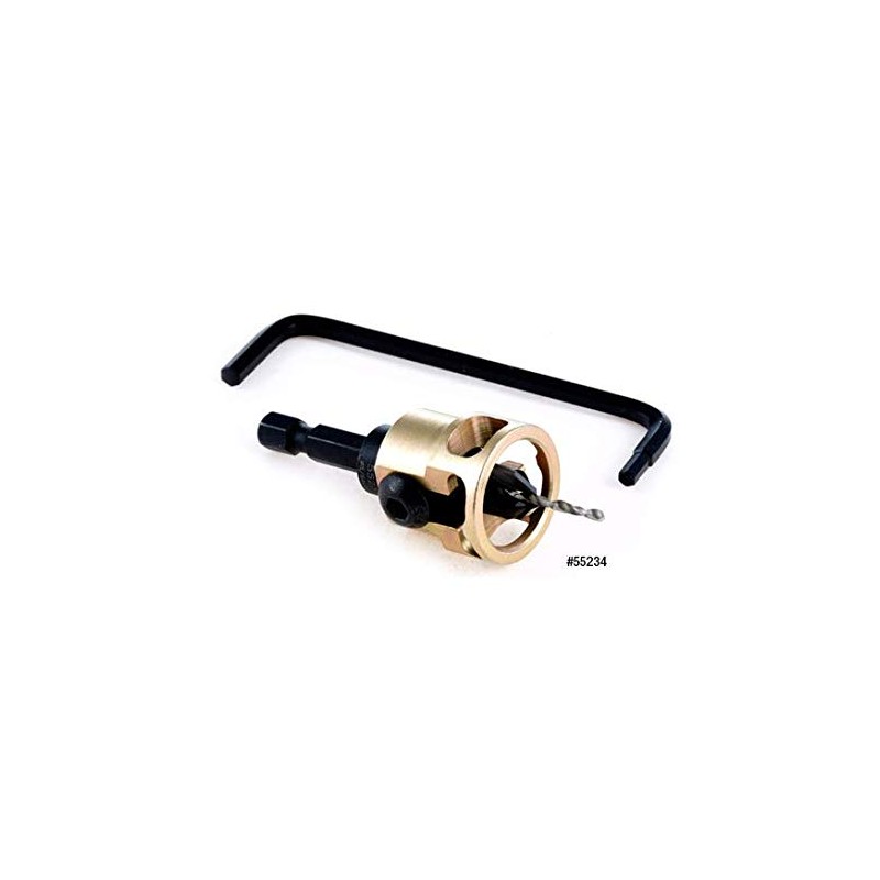 Amana Tool - 55239 Carbide Tipped Adjustable Countersink with Depth-Stop