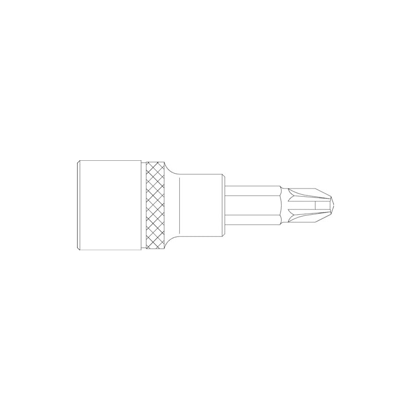 Sonic 8224802 PZ 2 Bit Socket, 3/8