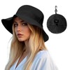 Pistha Waterproof Packable Bucket Hat for Men Women Rain Bucket