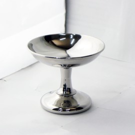 Nagao Tsubame Sanjo Ice Gelato Cup, 3.9 inches (9.8 cm), 18-8 Stainless Steel, Made in Japan