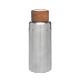 Godinger Silver Art Cocktail Shaker Wood Cover