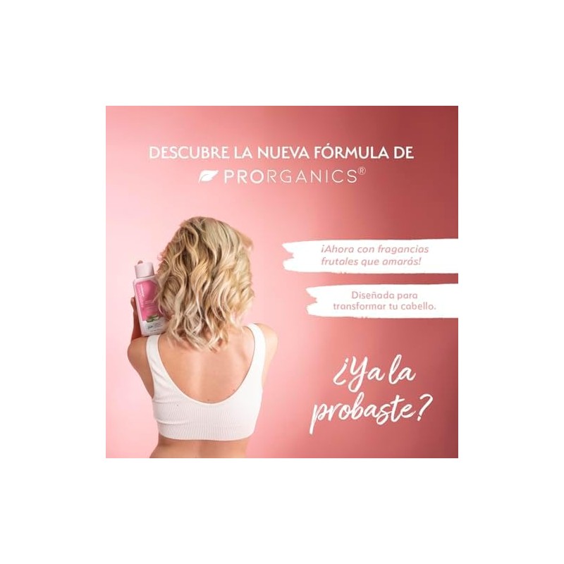 Prorganics SHAMPOO PRORGANICS CONTROL CAIDA ROMERO Y ALOE VERA 400