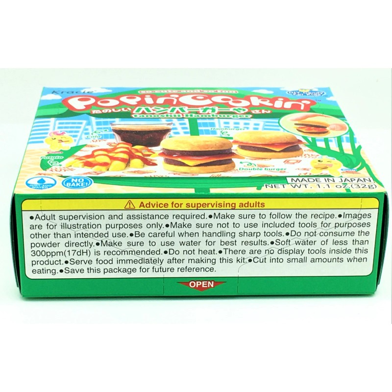 Kracie Popin Cookin Hamburger - DIY Japanese Candy Kit -
