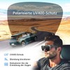 TINHAO Polarised Over Glasses Sunglasses for Men, UV Protection, Trendy