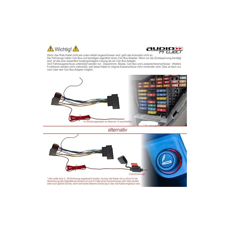 AudioPro Ject A123 Car Radio Installation Kit for VW Golf