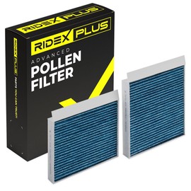 RIDEX Plus Cabin Air Filter 424I0503P Pollen Filter Activated Carbon Height: 31 Width: 157 Length: 151 cm